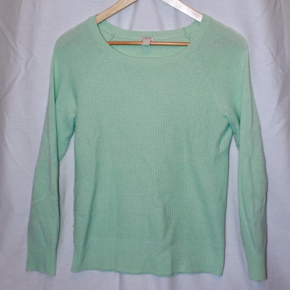 Teal J. Crew Sweater
